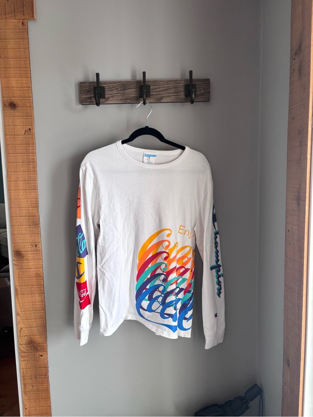 Champion X Coca Cola collab Men’s long sleeve shirt